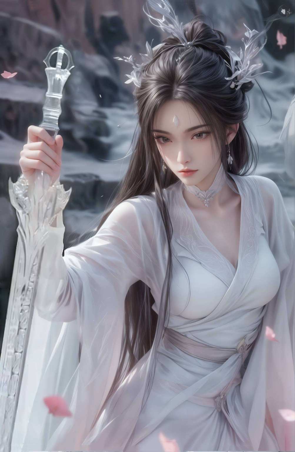 更是国漫女神的完美诠释眉宇间透着淡淡的傲气