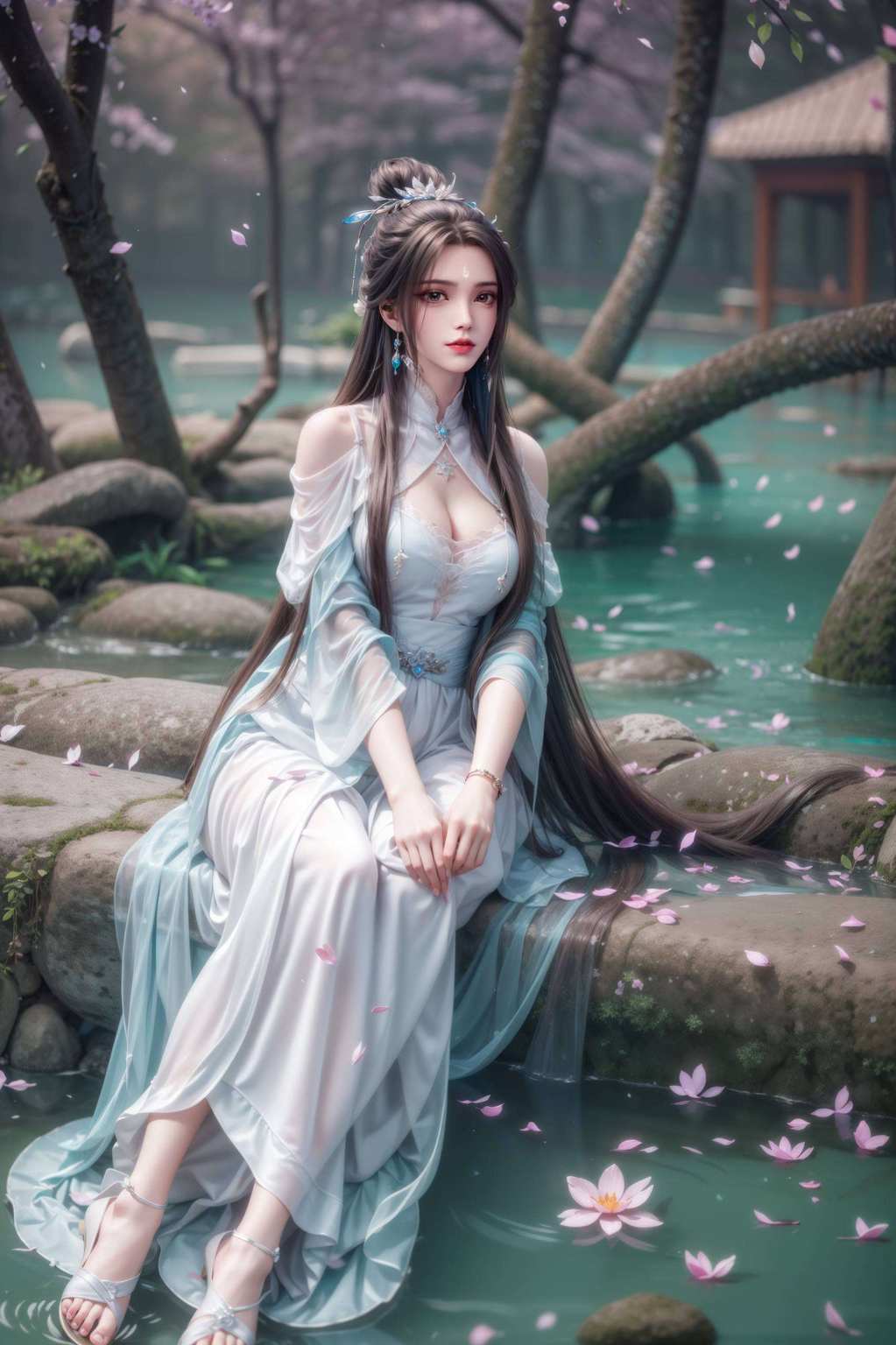 成为了无数粉丝心中的女神她是《诛仙》中的仙子