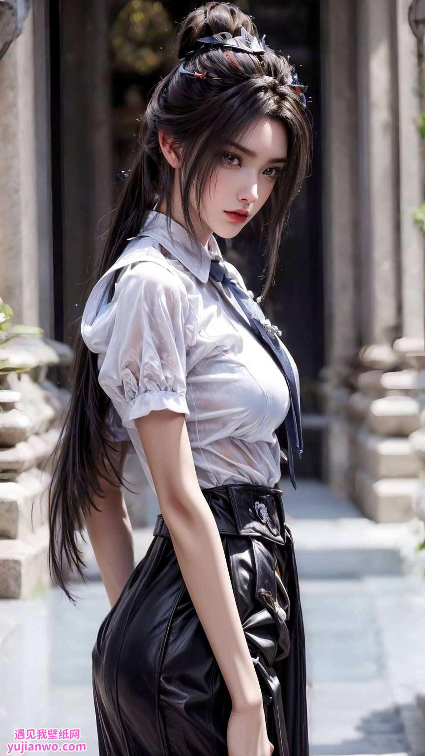 诛仙里的这位女神不仅剑法了得