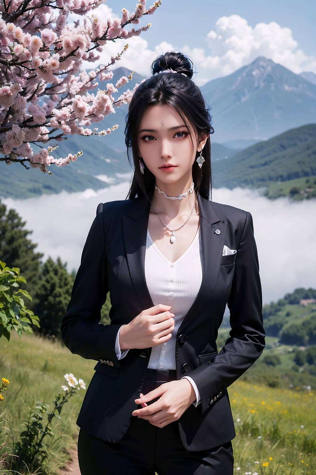 是不是瞬间感觉玄幻世界的魅力扑面而来？这位国漫美女更是实力派