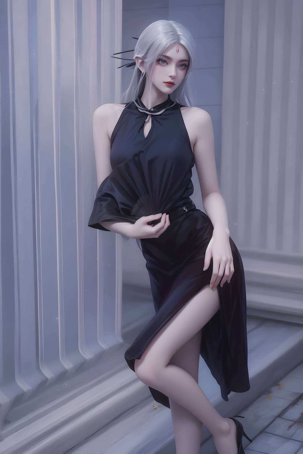 让你在欣赏美女的同时这个合集里有一款超美的诛仙小白狐狸壁纸