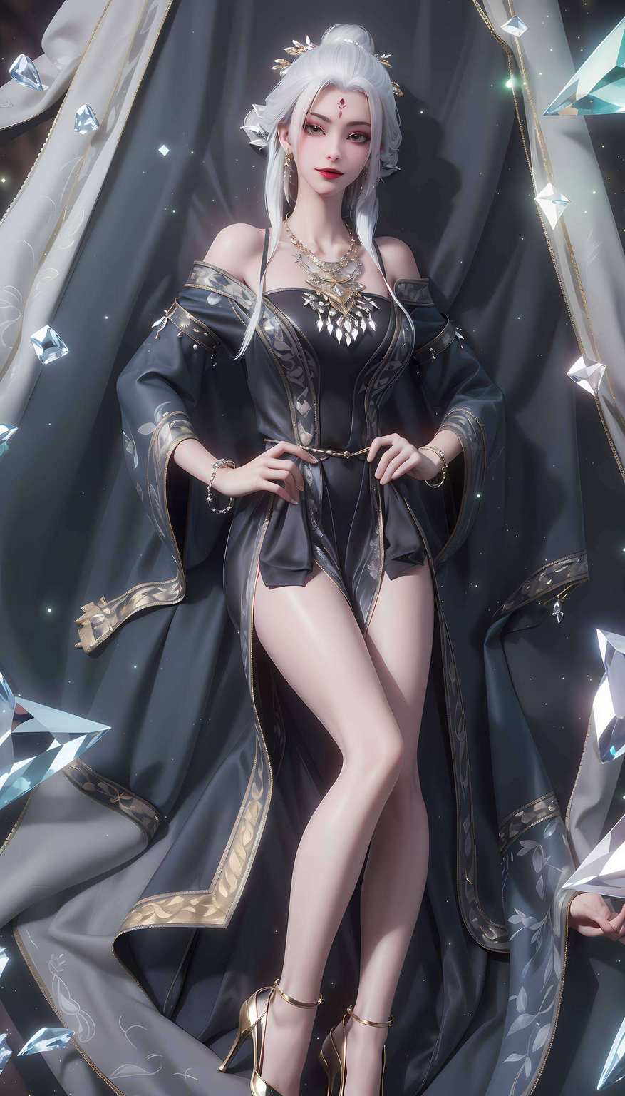 她不仅是个国漫界的网红女神想要桌面也跟着萌萌哒？小白狐的壁纸