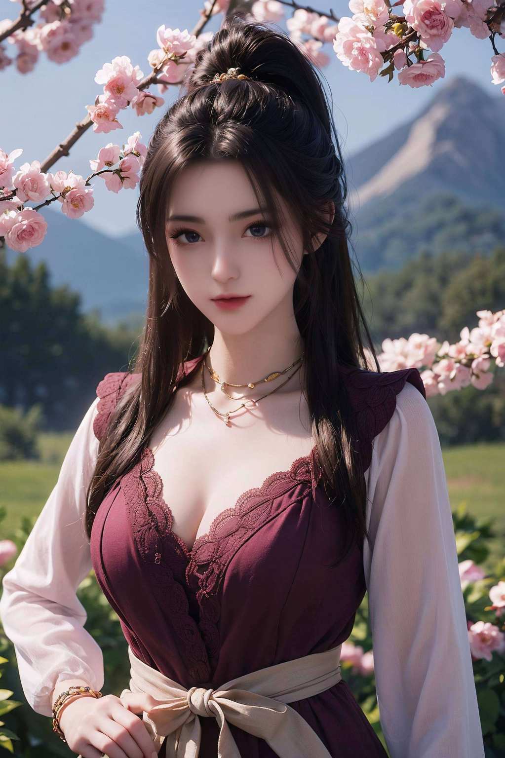 都让人沉醉不已还是她身边的诛仙剑气