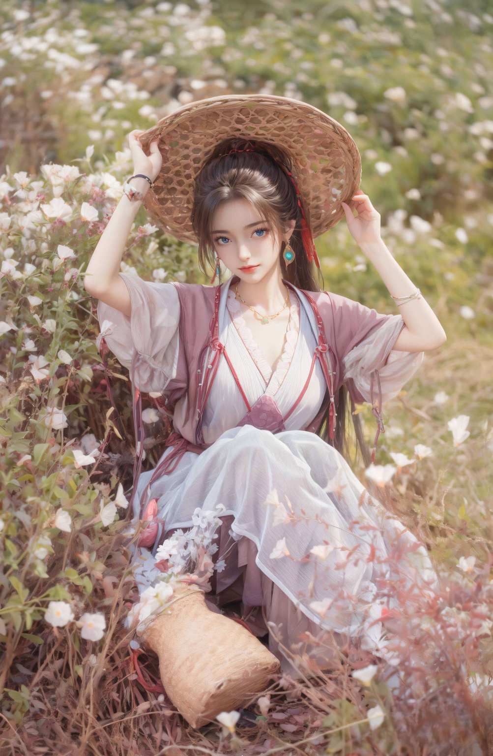 实际上是个机智勇敢的女子让人忍不住想把她变成电脑桌面的装饰图
