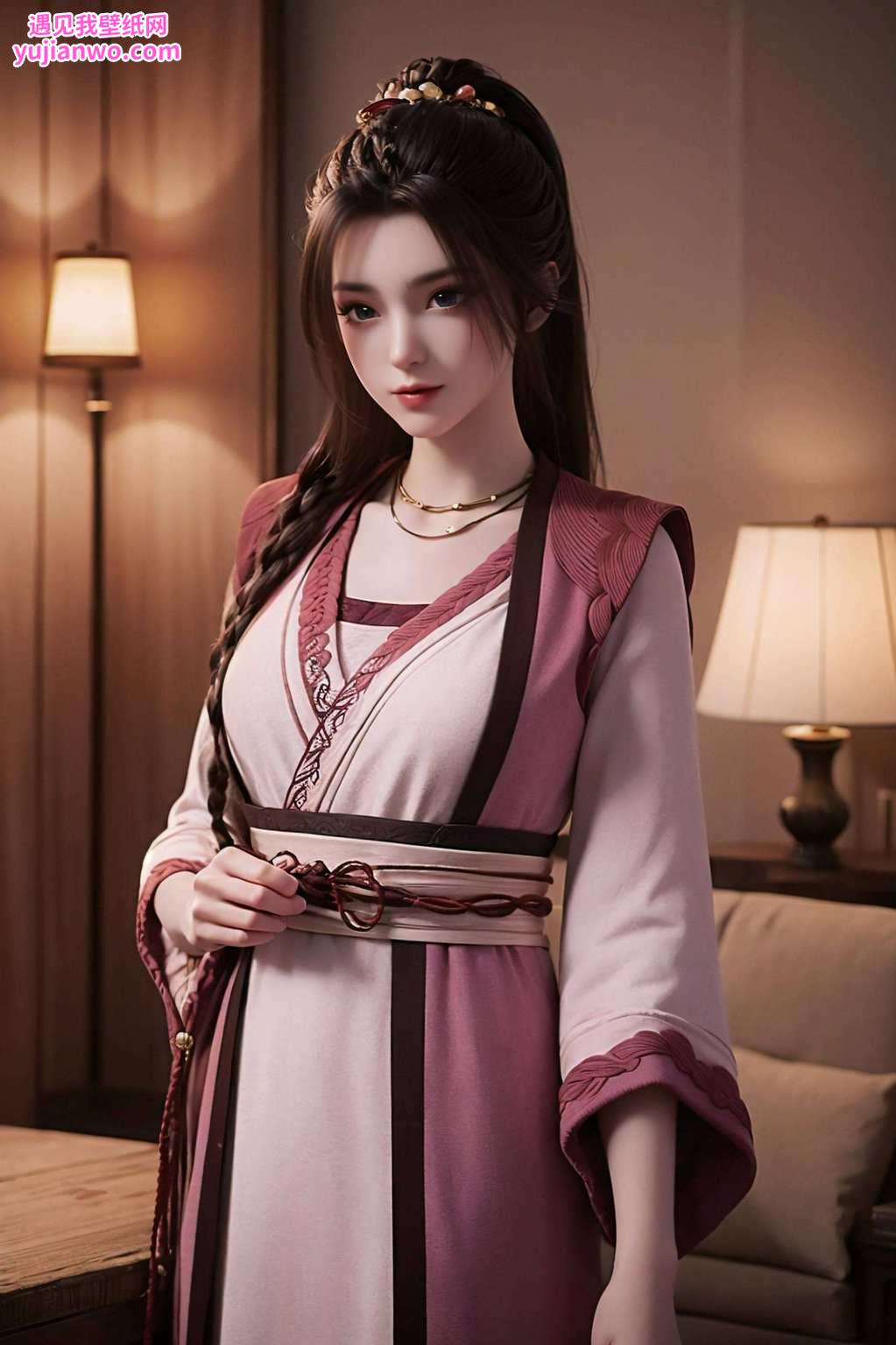 周小环以其独特的魅力成为了无数粉丝心中的国漫女神让这位国漫美女点缀你的电脑桌面